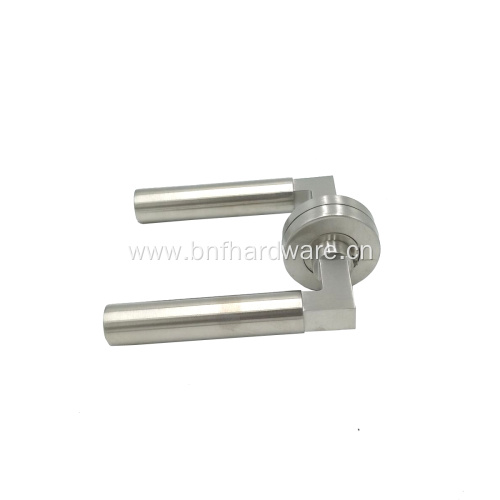 Door Hardware Solid Stainless Steel Lever Handle